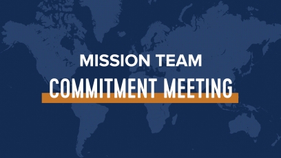 Ghana (Accra) Mission Team Commitment Meeting Event